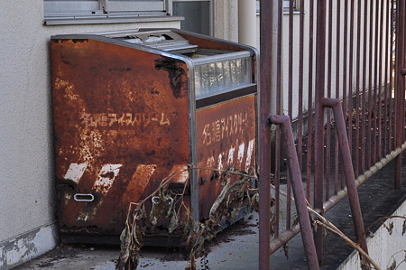 アイスの冷蔵庫