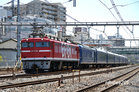 試9501ﾚ　EF81 95+24系7B