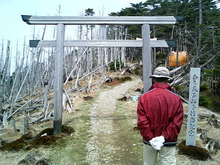 OMINE038弥山神社鳥居２