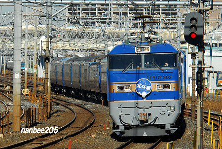 2ﾚ　EF510-502+24系「北斗星」 　12/25-164