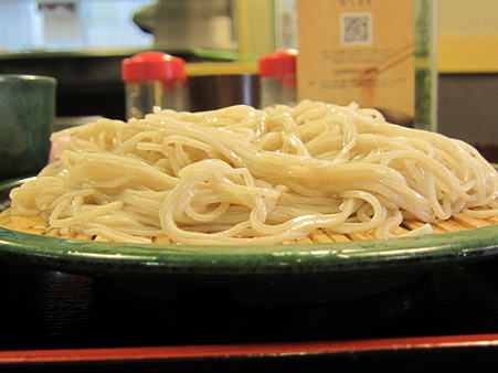 天丼セットのそば　並盛り