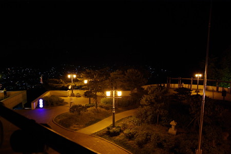 Bukak Palgakjeongの夜景