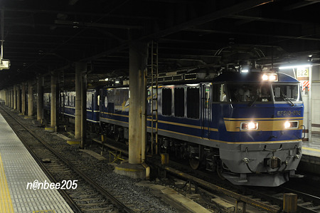 9025ﾚ　迂回「あけぼの」EF510-503+24系9B　　　　　0810-138