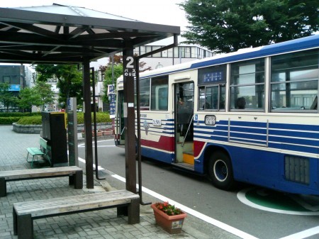 102_塩山駅 バスターミナル