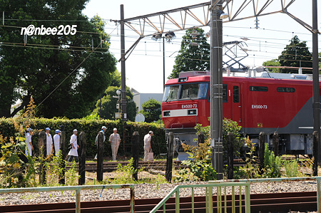 EH500-73 東芝府中　試運転中　0717-142