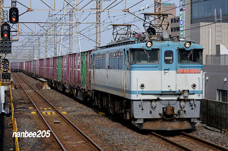 2078ﾚ　EF65 1089+ｺｷ　　 　0611-501