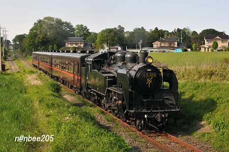 6002ﾚ　「SLもうか号」　C11325+50系3B