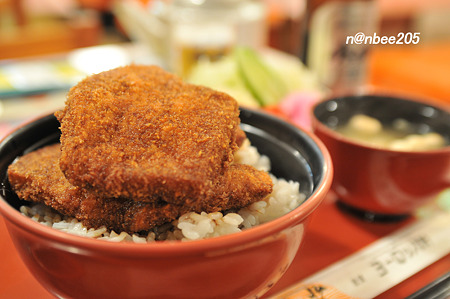 ヨーロッパ軒のソースカツ丼(セット)＠1050円