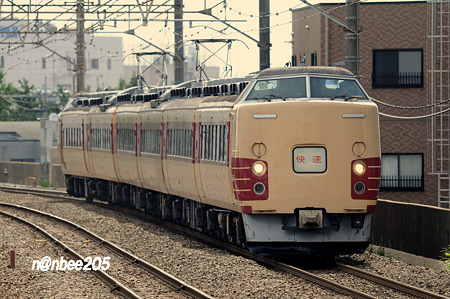 9472Ｍ「ホリデー快速河口湖3号」183/9系チタＨ61編成 0724-167