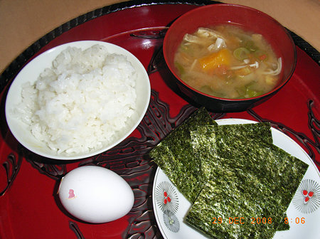 12月29日朝食