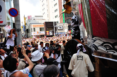 大船鉾 曳き初め