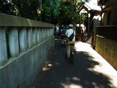 上賀茂神社付近にて