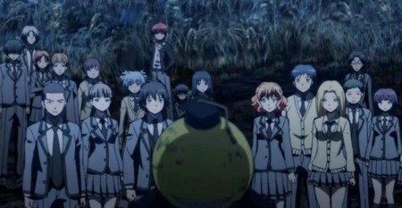 暗殺教室 第2期 第16話 過去の時間 縄文人 たがめ の格安 弾丸 海外旅行 ２