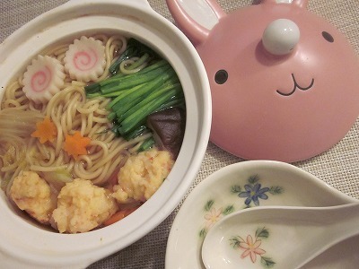 プチッと！えびしんじょ土鍋煮込みラーメン