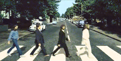 ビートルズのGIF