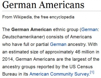 wikiGerman Americans
