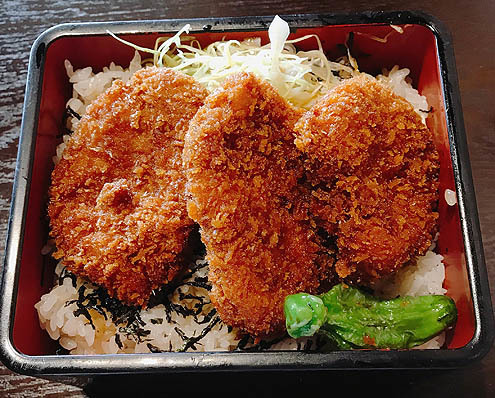 新潟タレカツ重@小千谷