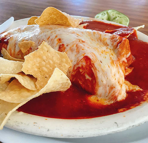 濡れたブリトー