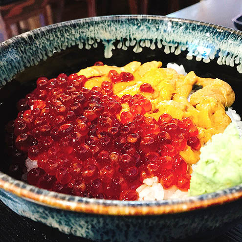 うにいくら丼@げこ亭