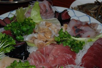 刺身盛り合わせ