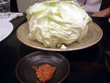 まるごとキャベツ