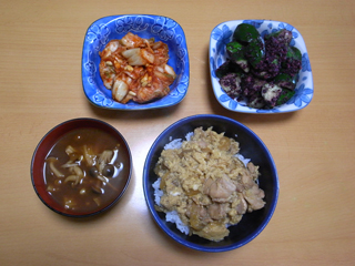 20091012会議ごはん