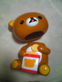 くまさん貯金箱