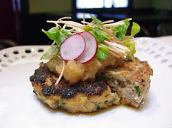 カツオハンバーグ