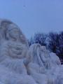 20090207雪祭り釈迦＆ヘルメス