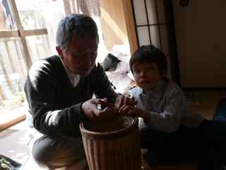 じいじと爪切り