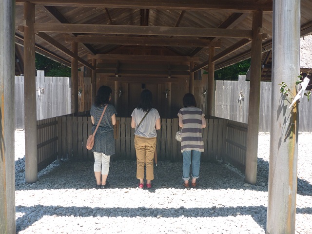 月読宮参拝