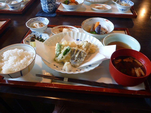 豆腐天ぷら定食