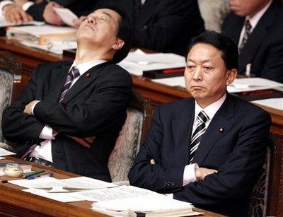 「国会の居眠り王」菅直人