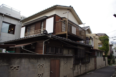 代官山・普通の住宅