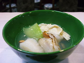 貝柱と湯葉の吉野煮