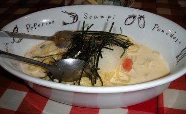 ﾏﾘﾉ11明太子のｸﾘｰﾑﾊﾟｽﾀ