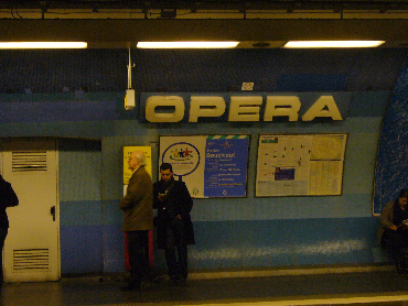 metro at Paris