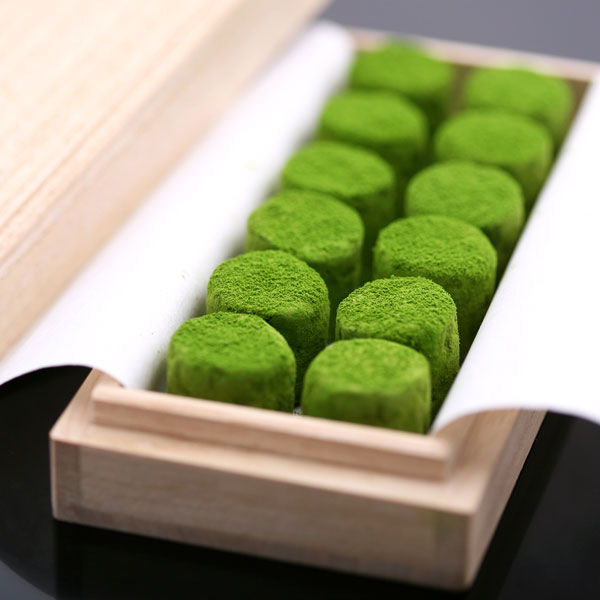 宇治抹茶生チョコレート「濃茶のしらべ」