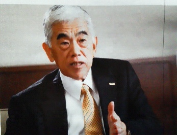 東レ社長　日覺 昭廣氏