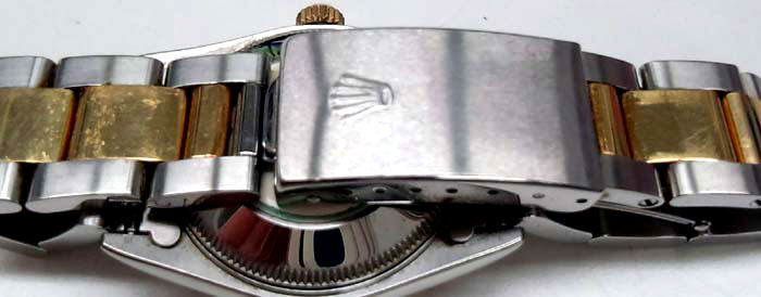 ロレックス　磨き前