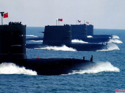 中国攻撃型原子力潜水艦が多数、尖閣諸島海域へ