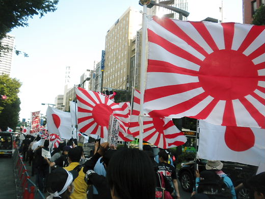 支那反日暴動に怒りの国民大行進 in 池袋2012.9.29