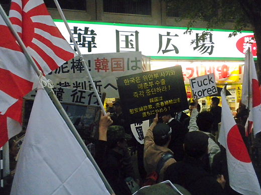 韓国粉砕国民大行進 in 新宿2012年11月11日 (職安通り・朝鮮人街)