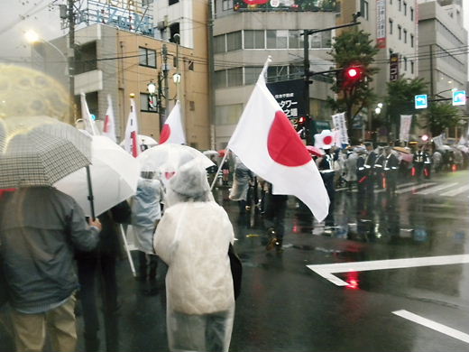 優さん・拉致被害者奪還デモ行進in秋葉原2012.11.17