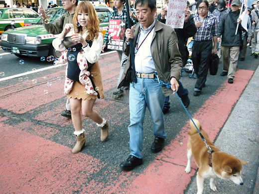 日本破壊法案を推進する民主党をぶっ潰せ！集会＆デモin渋谷