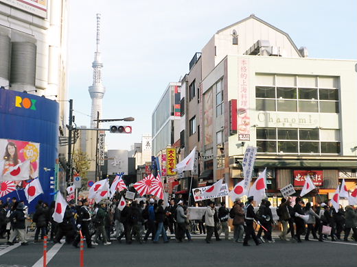 20130113拉致事件を許すな！拉致被害者奪還デモin浅草