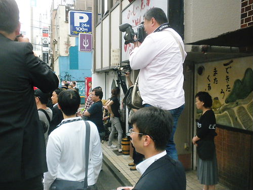 2012.6.3吉本興業東京本部へ抗議活動