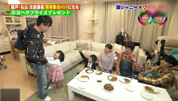 ＴＢＳ「パパドル！特別編」に家族（妻と２人の子供）と出演！高級マンションに住み、息子を私立小学校に通っている。