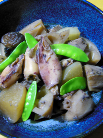 小ヤリイカの煮物