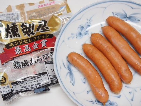 ウインナー茶漬け